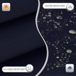 Waterproof 22" Outdoor Patio Chair Cushions - Set of 2