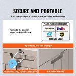 VEVOR 31 Gallon Waterproof Outdoor Storage Box