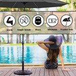 Bronze 21 Pound Umbrella Base for Patio Furniture