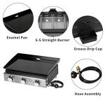 BIG HORN OUTDOORS 3-Burner Portable Gas Grill