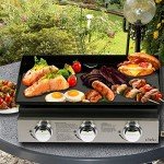 BIG HORN OUTDOORS 3-Burner Portable Gas Grill
