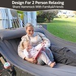 CHULIM Double Quilted Outdoor Hammock for Two