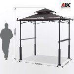 ABCCANOPY 8'x5' Outdoor BBQ Gazebo Canopy