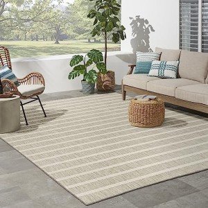 Nourison Positano Grey Ivory 8' x 10' Area Rug