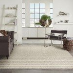 Nourison Positano Grey Ivory 8' x 10' Area Rug