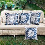 Set of 4 Waterproof Outdoor Pillow Covers - 18x18