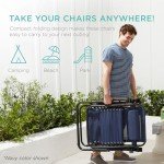 Adjustable Zero Gravity Lounge Chairs with Pillows - Black