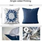 Set of 4 Waterproof Outdoor Pillow Covers - 18x18