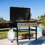 Royal Gourmet 4-Burner Propane Gas Griddle