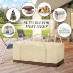 Waterproof 60-Inch Extra Large Cushion Storage Bag