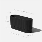 Veradek Demi Series Long Planter for Outdoors