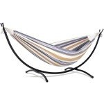 SUNCREAT Heavy Duty 2-Person Hammock with Stand
