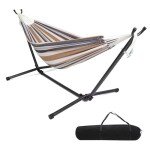 ONCLOUD Double Hammock with Stand and Carry Bag