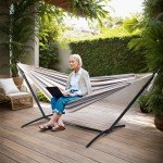 ONCLOUD Double Hammock with Stand and Carry Bag