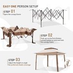 COOS BAY 11' Pop-Up Gazebo Tent with Netting