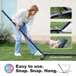 GAFETE Double Hammock with Stand and Pillow