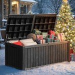 YITAHOME 150 Gallon Outdoor Storage Deck Box