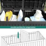 YITAHOME 150 Gallon Outdoor Storage Deck Box