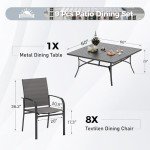 9-Piece Sunshine Valley Patio Dining Set