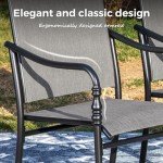 7-Piece Outdoor Dining Set with Umbrella Hole