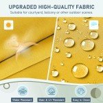 Downluxe Waterproof Outdoor Chair Cushions, 2-Pack