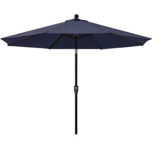 9FT Waterproof Patio Umbrella with Tilt & Crank