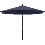 9FT Waterproof Patio Umbrella with Tilt & Crank