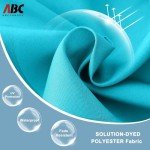 9FT Turquoise Solar LED Patio Umbrella