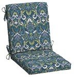 Sapphire Blue Outdoor Dining Chair Cushion 20”