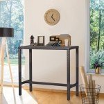 Wicker Outdoor Bar Table - 45" High Top