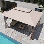 LAUSAINT HOME 10'x13' Outdoor Patio Gazebo