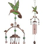 Hummingbird Wind Chimes - Deep Tone 34 Inches