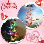 Solar Patio Wind Chime - Perfect Mother's Day Gift