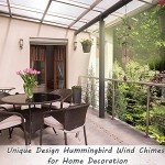 Hummingbird Wind Chimes - Deep Tone 34 Inches