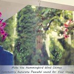 Hummingbird Wind Chimes - Deep Tone 34 Inches