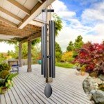Large Deep Tone Wind Chimes for Outdoors