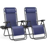 Sweetcrispy Set of 2 Zero Gravity Chairs