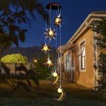 Solar Wind Chimes with Sun, Moon, and Stars