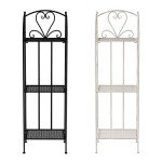 3-Tier Folding Wrought Iron Plant Stand