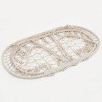 MoNiBloom Large Macrame Double Swing Chair - Beige