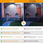 Solar Pendant Light with Motion Sensor – 2 Pack