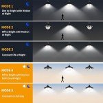 Solar Pendant Light with Motion Sensor – 2 Pack