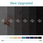 RYB HOME Waterproof Outdoor Patio Curtains - Biscotti Beige