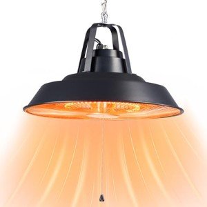 Electric Ceiling Mounted Patio Heater 1500W