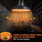 Electric Ceiling Mounted Patio Heater 1500W