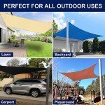 PureFit 10x13 ft Rectangle Sun Shade Sail