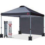 MasterCanopy Pop-Up Canopy Tent with Sidewall