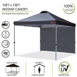 MasterCanopy Pop-Up Canopy Tent with Sidewall