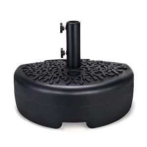 40lb Fillable Patio Umbrella Base Stand, 18in