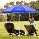 Portable 6.5ft Sun Shade Umbrella with Stand